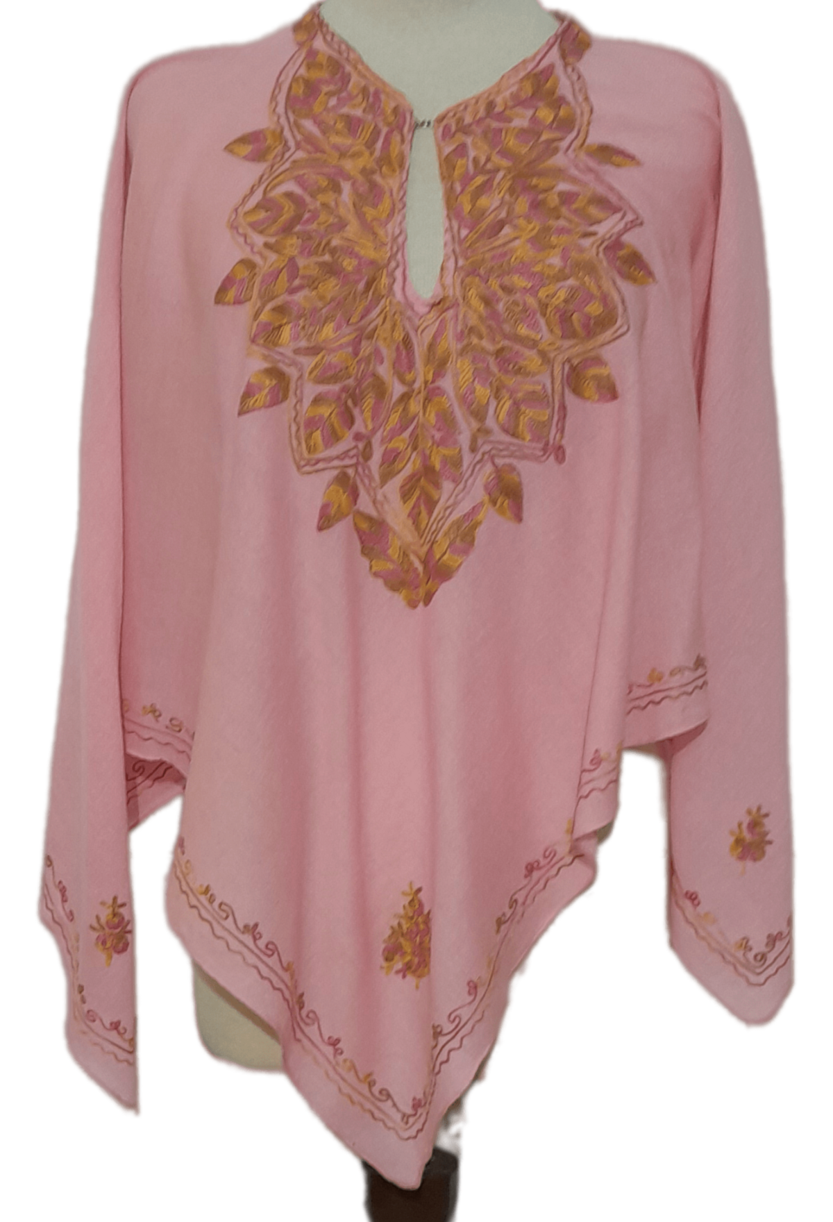 Pashmina Poncho Pink.