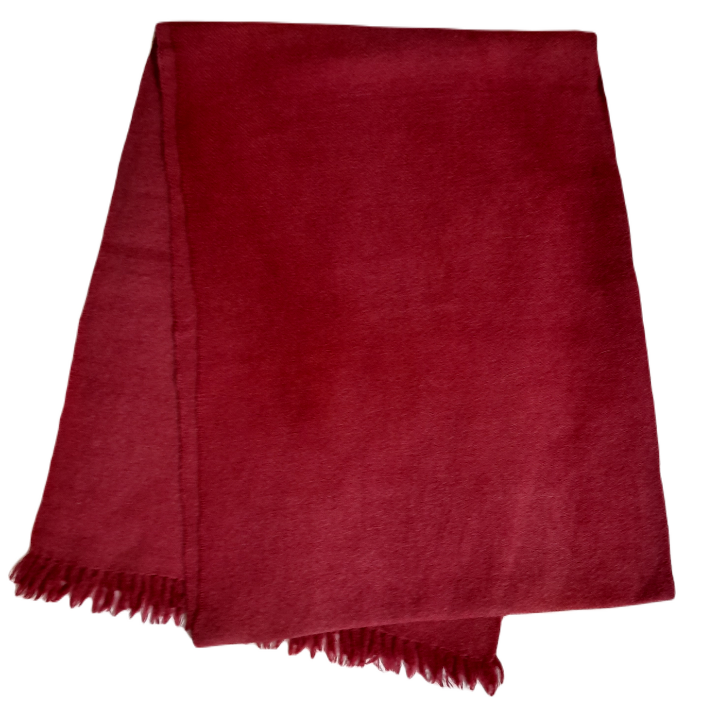 Mens Pashmina Scarf Mahogany.