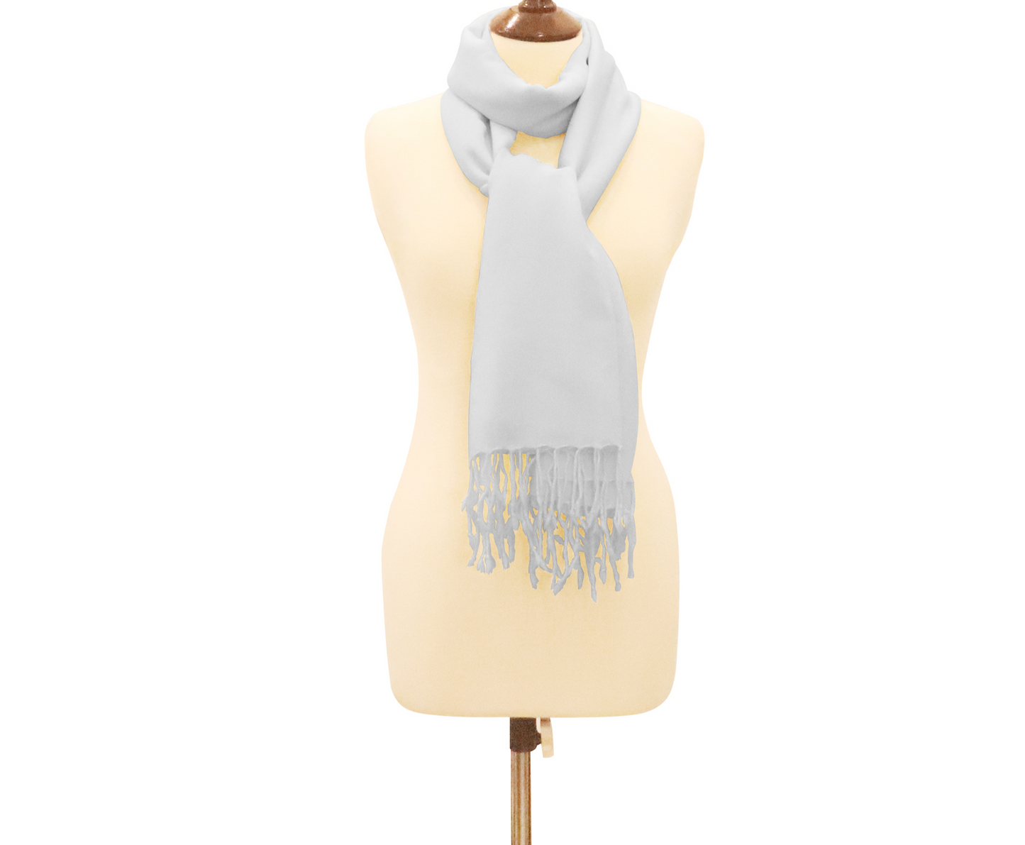 Pashmina Wrap Light Grey.