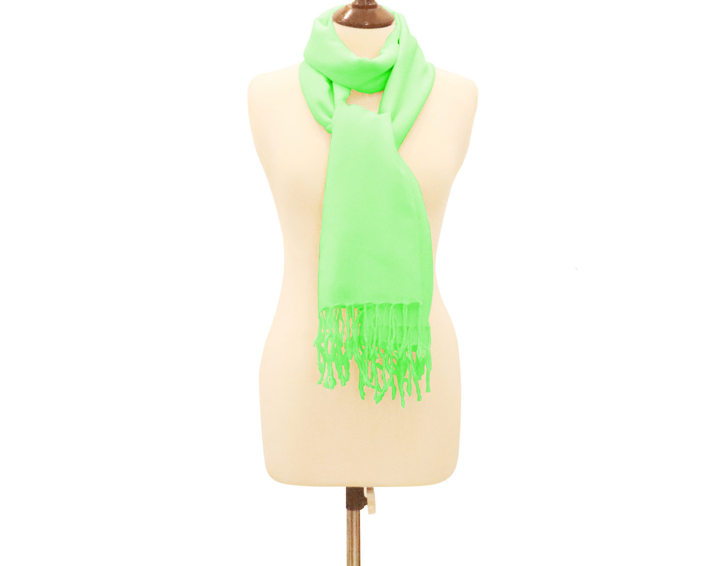 Pashmina Wrap Spring Green.