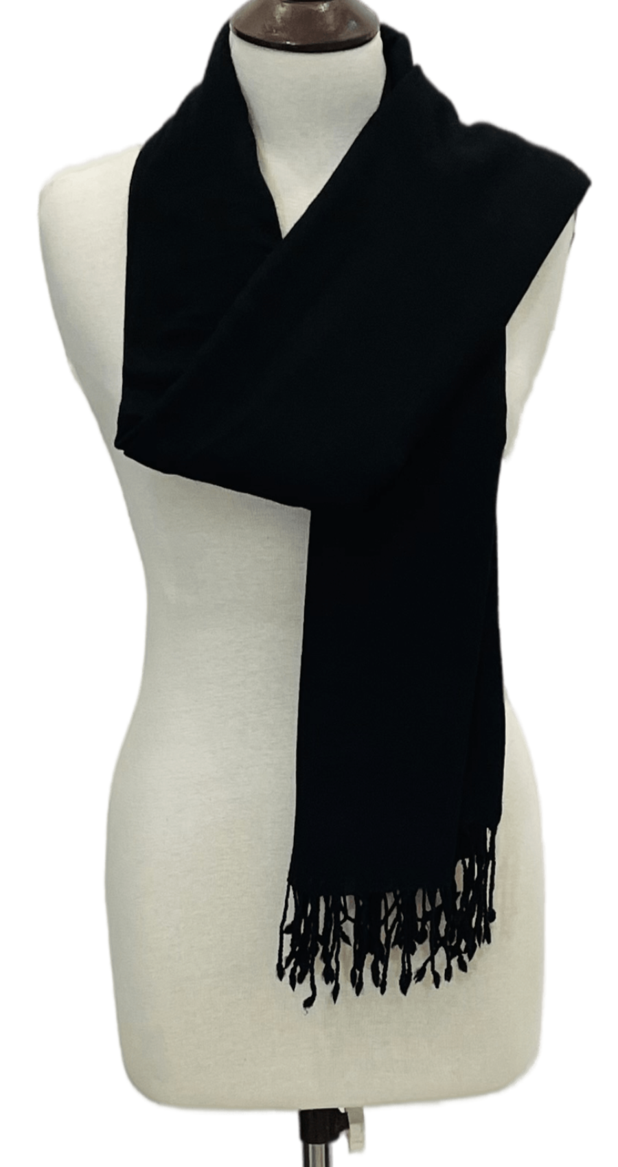 Pashmina Shawl Black.