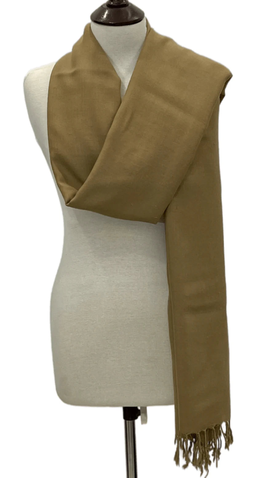 Pashmina Shawl Bronze.