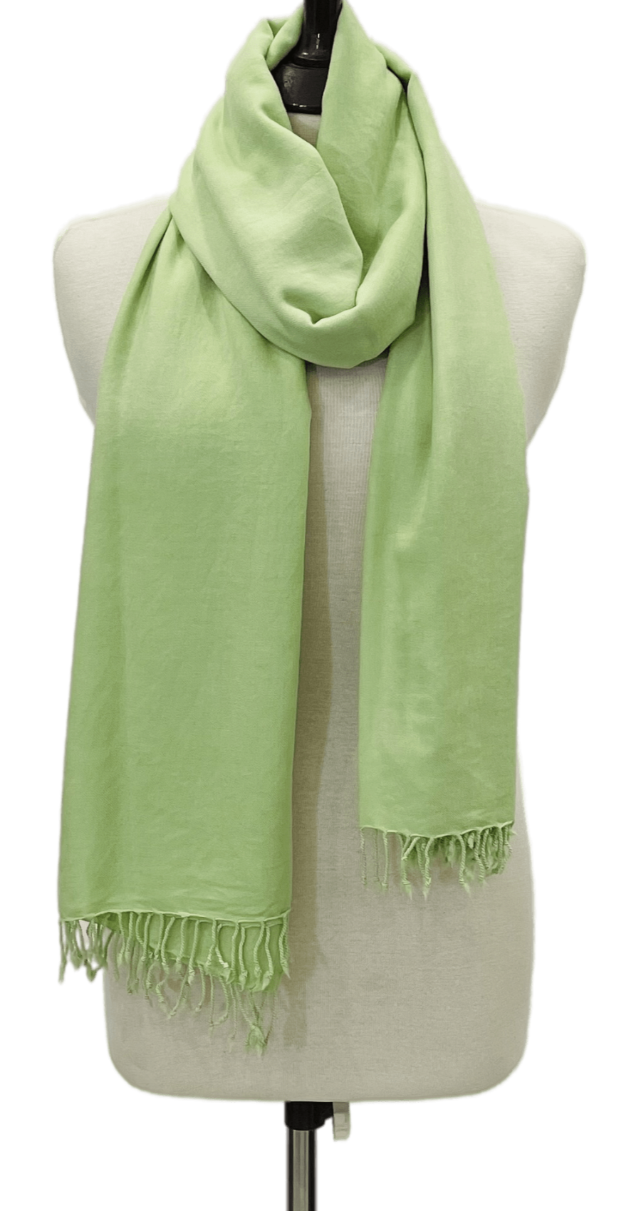 Pashmina Shawl Lime Green.