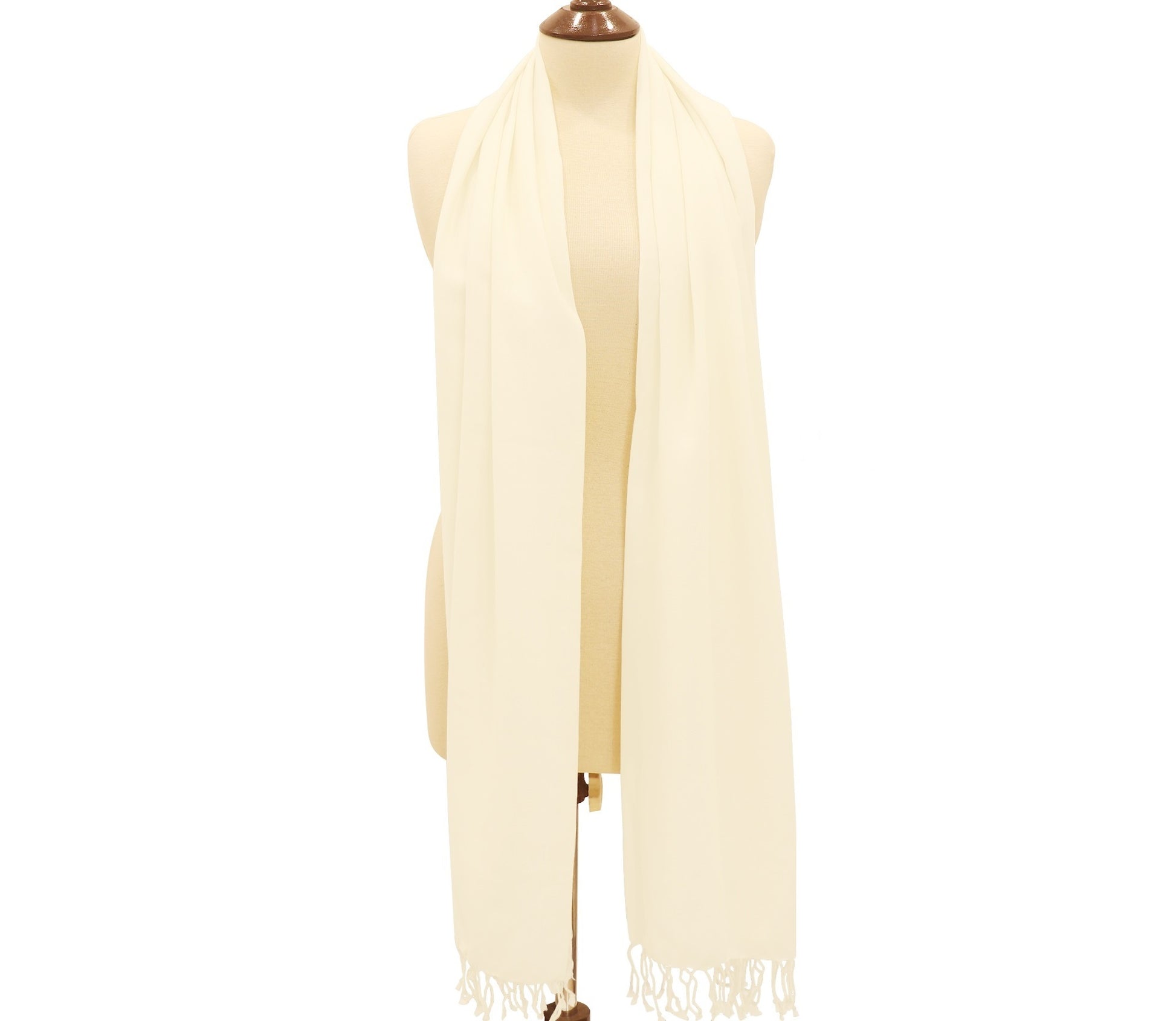 Pashmina Shawl Vanilla.