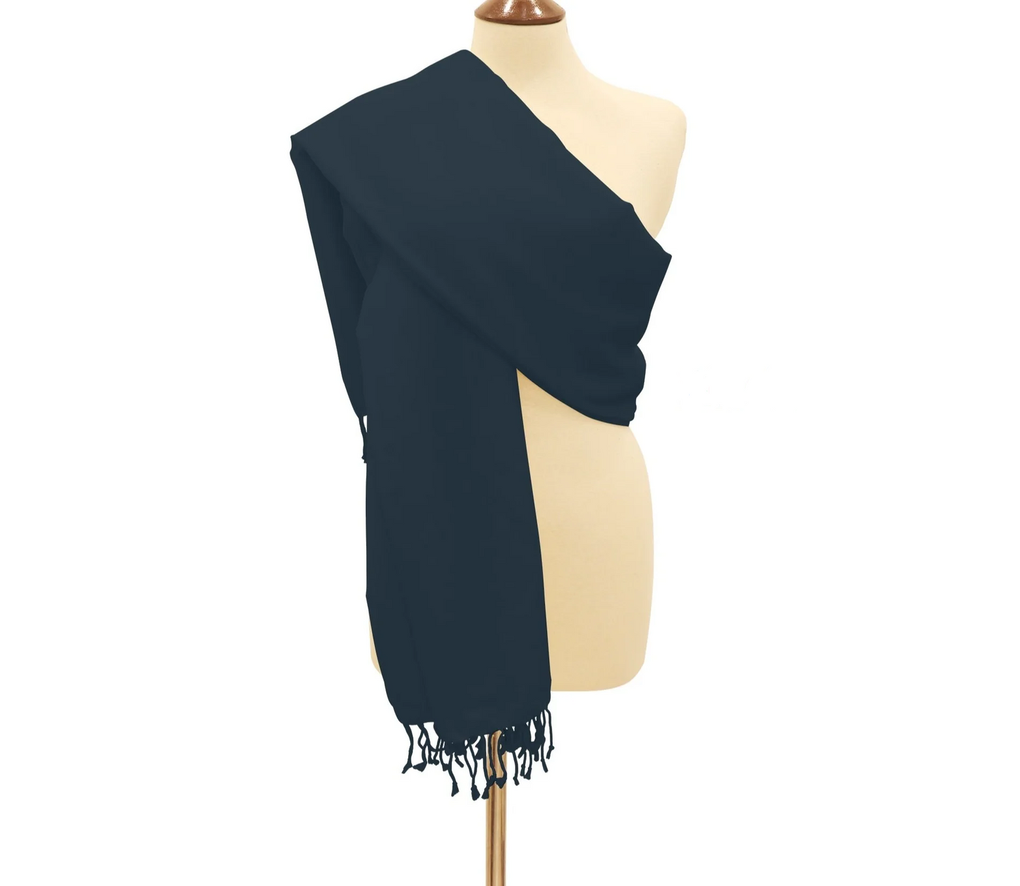 Pashmina Throw Black.