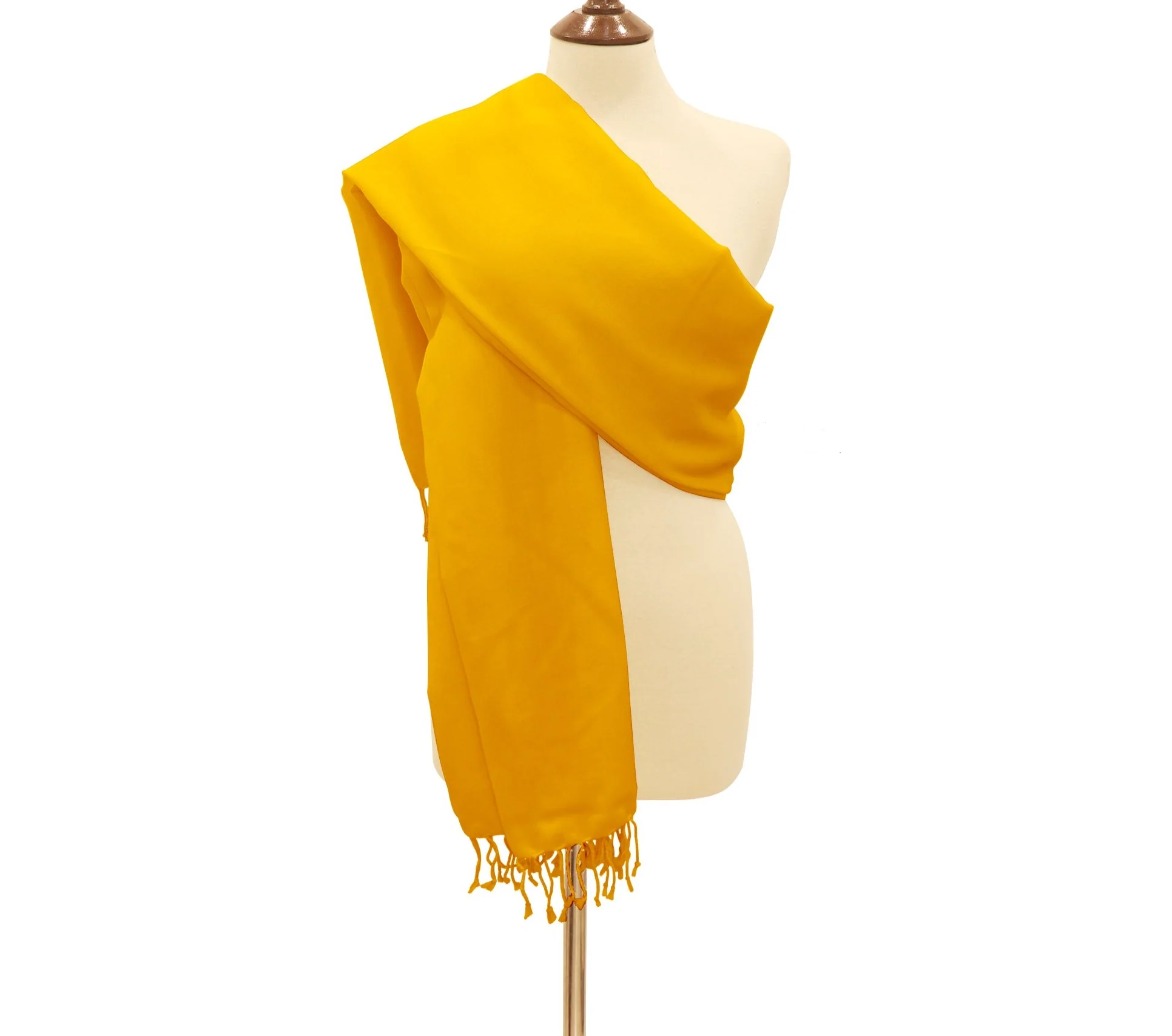Pashmina Throw Orange.