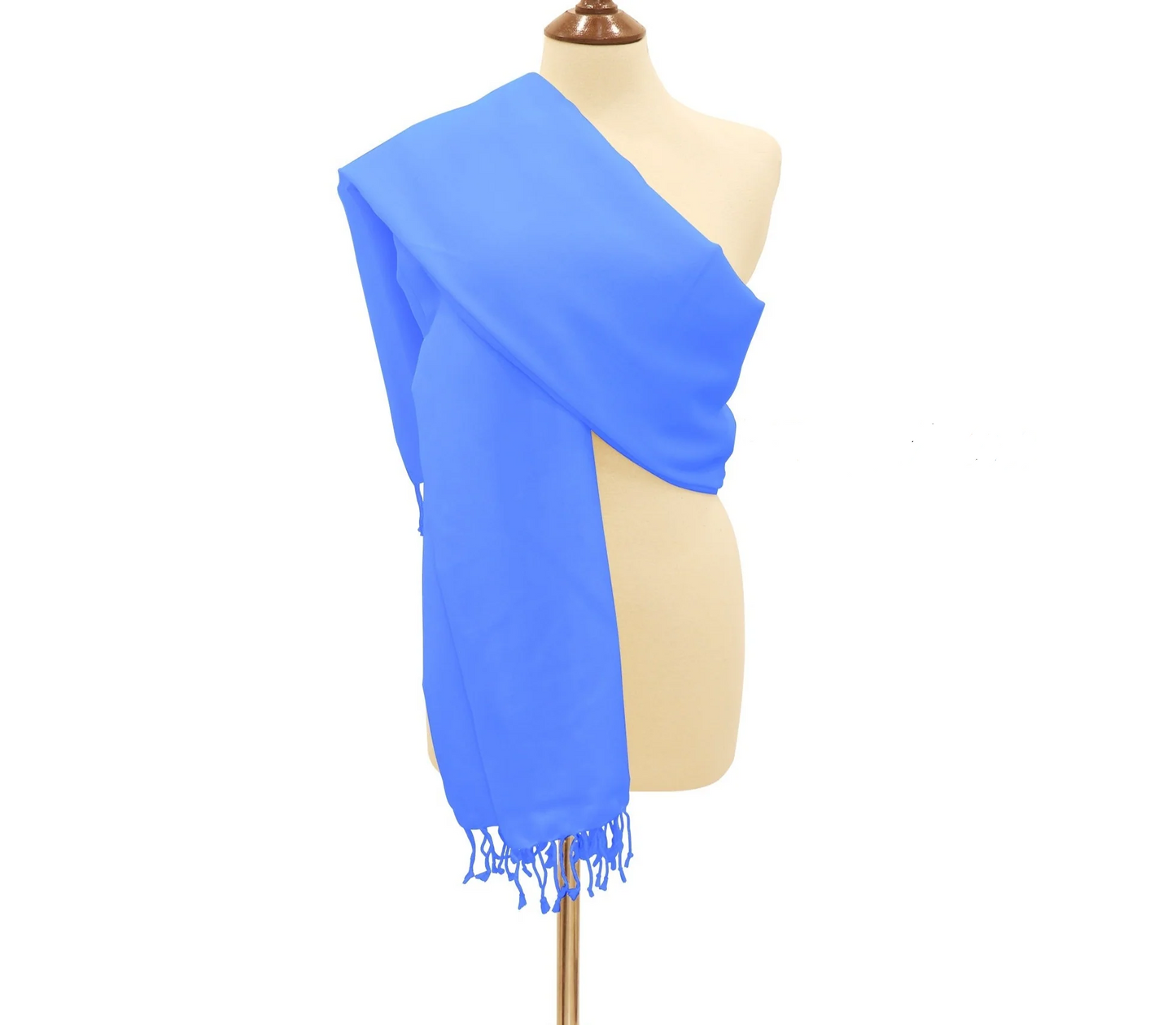 Pashmina Throw Royal Blue.