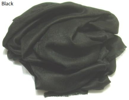 black jacquard pashmina wrap, shawl.