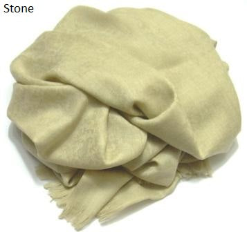 stone jacquard pashmina wrap, shawl.