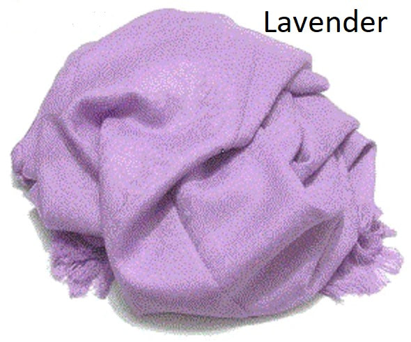 Pashmina cashmere shawl jacquard lavender.